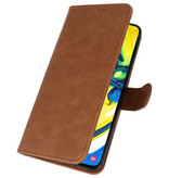 Bookstyle Wallet Cases Hoesje voor Samsung Galaxy A80 / A90 Bruin