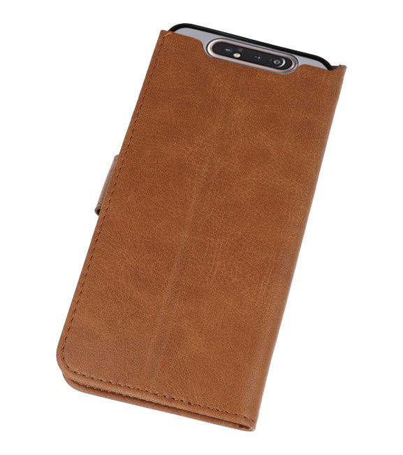 Bookstyle Wallet Cases Case for Samsung Galaxy A80 / A90 Brown