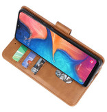 Bookstyle Wallet Cases Case for Samsung Galaxy A20e Brown