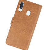 Bookstyle Wallet Cases Hoesje voor Samsung Galaxy A20e Bruin