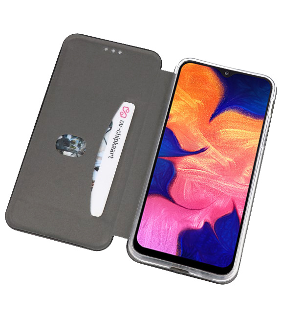 Slim Folio Case voor Samsung Galaxy A10 Zwart