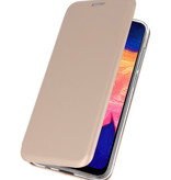 Custodia Folio sottile per Samsung Galaxy A10 Gold