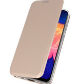 Etui Folio Slim pour Samsung Galaxy A10 Gold