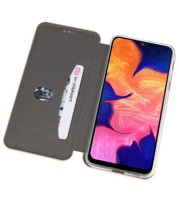 Etui Folio Slim pour Samsung Galaxy A10 Gold