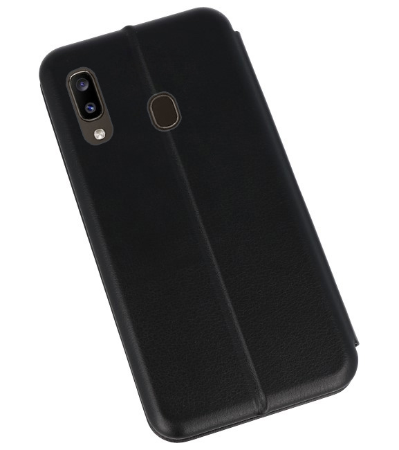 Etui Folio Slim pour Samsung Galaxy A20 Noir