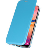 Etui Folio Slim pour Samsung Galaxy A20 Bleu