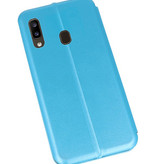 Etui Folio Slim pour Samsung Galaxy A20 Bleu