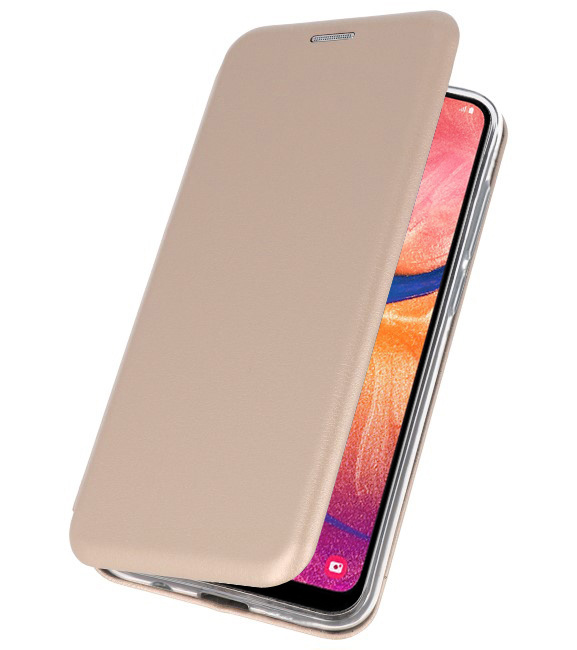 Slim Folio Hülle für Samsung Galaxy A20 Gold