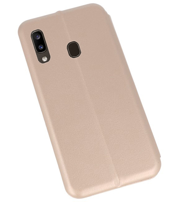 Slim Folio Case for Samsung Galaxy A20 Gold