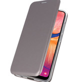 Etui Folio Slim pour Samsung Galaxy A20 Gris