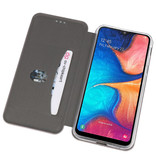 Etui Folio Slim pour Samsung Galaxy A20 Gris