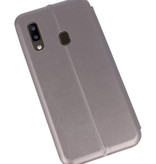 Slim Folio Case für Samsung Galaxy A20 Grau