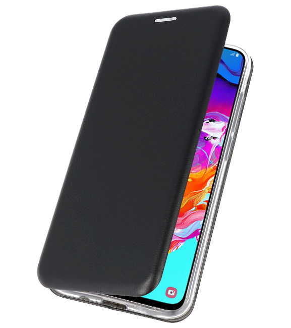 Etui Folio Slim pour Samsung Galaxy A70 Noir