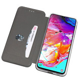 Slim Folio Case voor Samsung Galaxy A70 Zwart