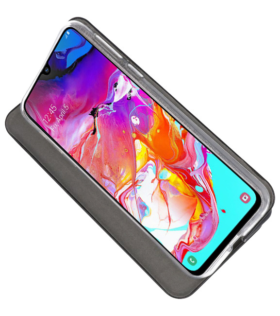 Slim Folio Case voor Samsung Galaxy A70 Zwart