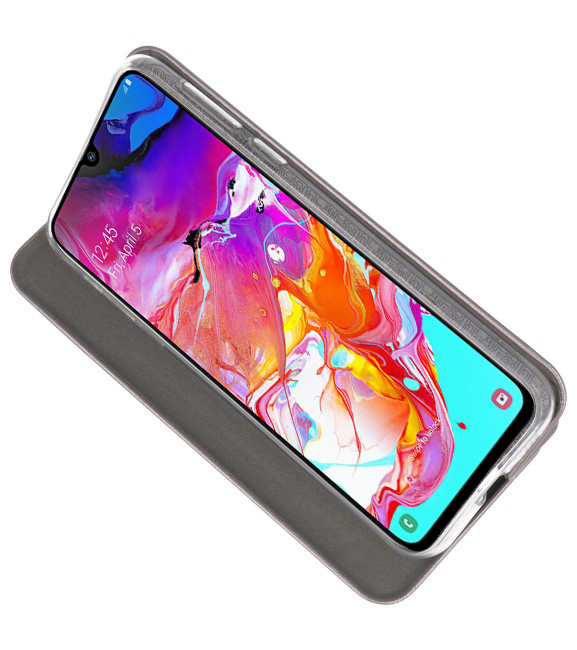 Slim Folio Case für Samsung Galaxy A70 Grau