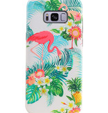 Flamingo Design Hardcase Backcover für Samsung Galaxy S8 Plus