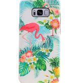 Flamingo Design Hardcase Backcover voor Samsung Galaxy S8 Plus