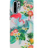 Flamingo Design Hardcase Bagcover til Huawei P30 Pro