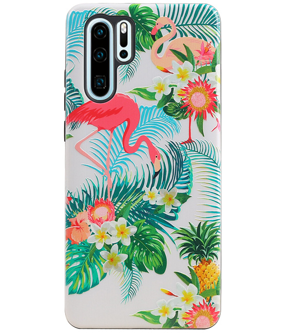 Flamingo Design Hardcase Backcover for Huawei P30 Pro