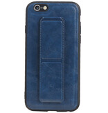 Grip Stand Hardcase Backcover para iPhone 6 azul