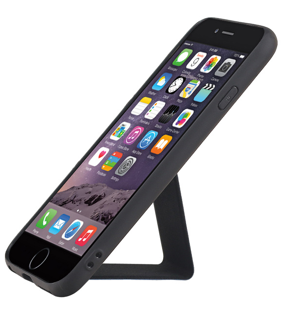 Grip Stand Hardcase Backcover für iPhone 6 Blau