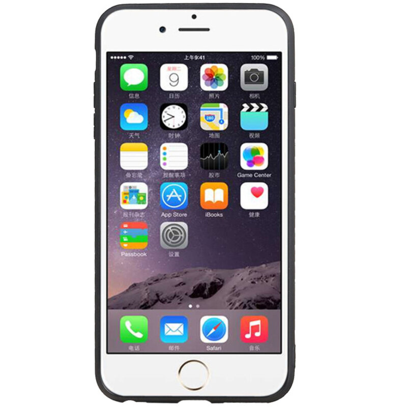 Grip Stand Hardcase Backcover para iPhone 6 Plus azul