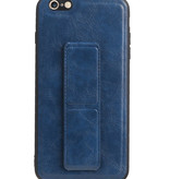 Grip Stand Hardcover Backcover pour iPhone 6 Plus Bleu