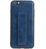 Grip Stand Hardcase Backcover für iPhone 6 Plus Blue