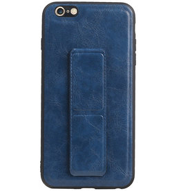 Grip Stand Hardcase Backcover für iPhone 6 Plus Blue