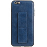 Grip Stand Hardcase Backcover per iPhone 6 Plus Blu