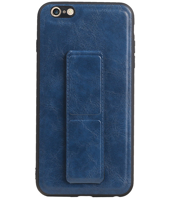 Grip Stand Hardcase Backcover for iPhone 6 Plus Blue