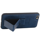 Grip Stand Hardcase Backcover for iPhone 6 Plus Blue