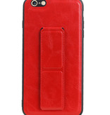 Grip Stand Hardcase Backcover for iPhone 6 Plus Red