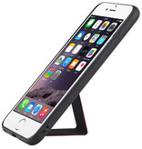 Grip Stand Hardcase Backcover voor iPhone 6 Plus Rood