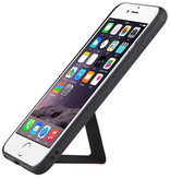 Grip Stand Hardcase Backcover für iPhone 6 Plus Braun