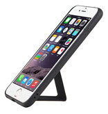 Grip Stand Hardcover Backcover pour iPhone 6 Plus Marron