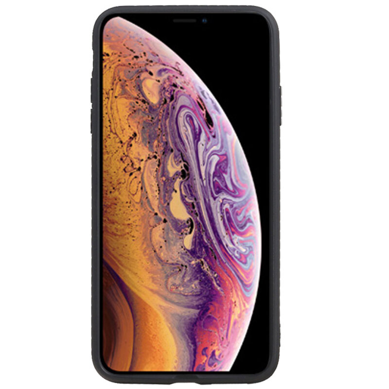 Grip Stand Hardcase Bagcover til iPhone XS Max Blue