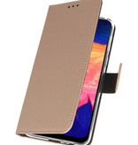 Etuis portefeuille Etui pour Samsung Galaxy A10 Gold