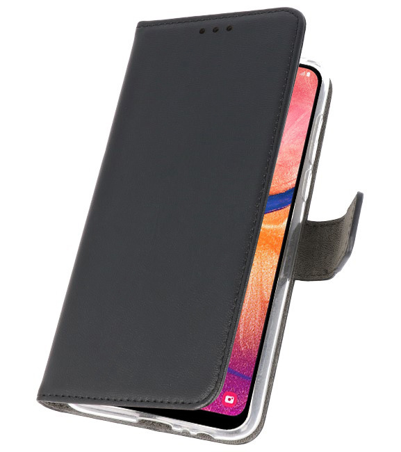 Etuis portefeuille Etui pour Samsung Galaxy A20 Noir