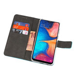 Wallet Cases Case for Samsung Galaxy A20 Blue