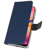 Etuis portefeuille Etui pour Samsung Galaxy A20 Navy