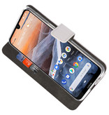 Wallet Cases Hoesje voor Nokia 3.2 Wit