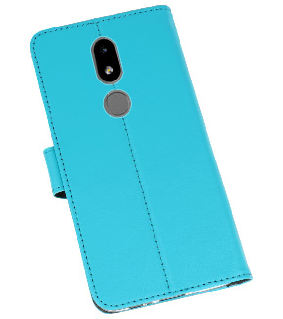 Etuis portefeuille Case pour Nokia 3.2 Blue