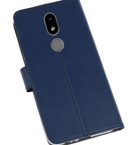 Etuis portefeuille Etui pour Nokia 3.2 Navy