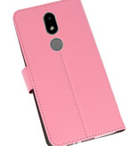 Funda Cartera Funda Para Nokia 3.2 Rosa