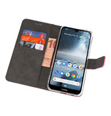 Fundas Wallet Case para Nokia 4.2 Rosa