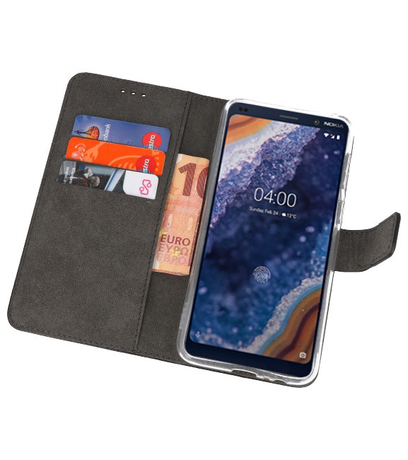 Etuis portefeuille Etui pour Nokia 9 PureView Noir