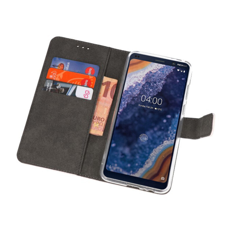 Etuis portefeuille Etui pour Nokia 9 PureView Blanc