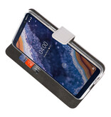 Fundas Cartera Funda para Nokia 9 PureView Blanco